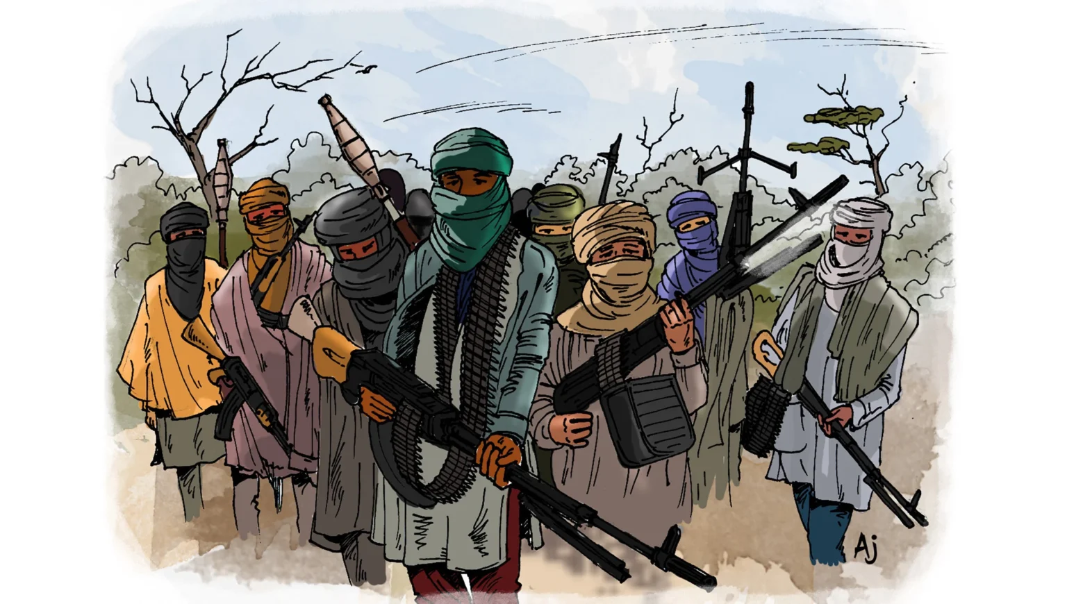 nigeria bandits lead illustration new
